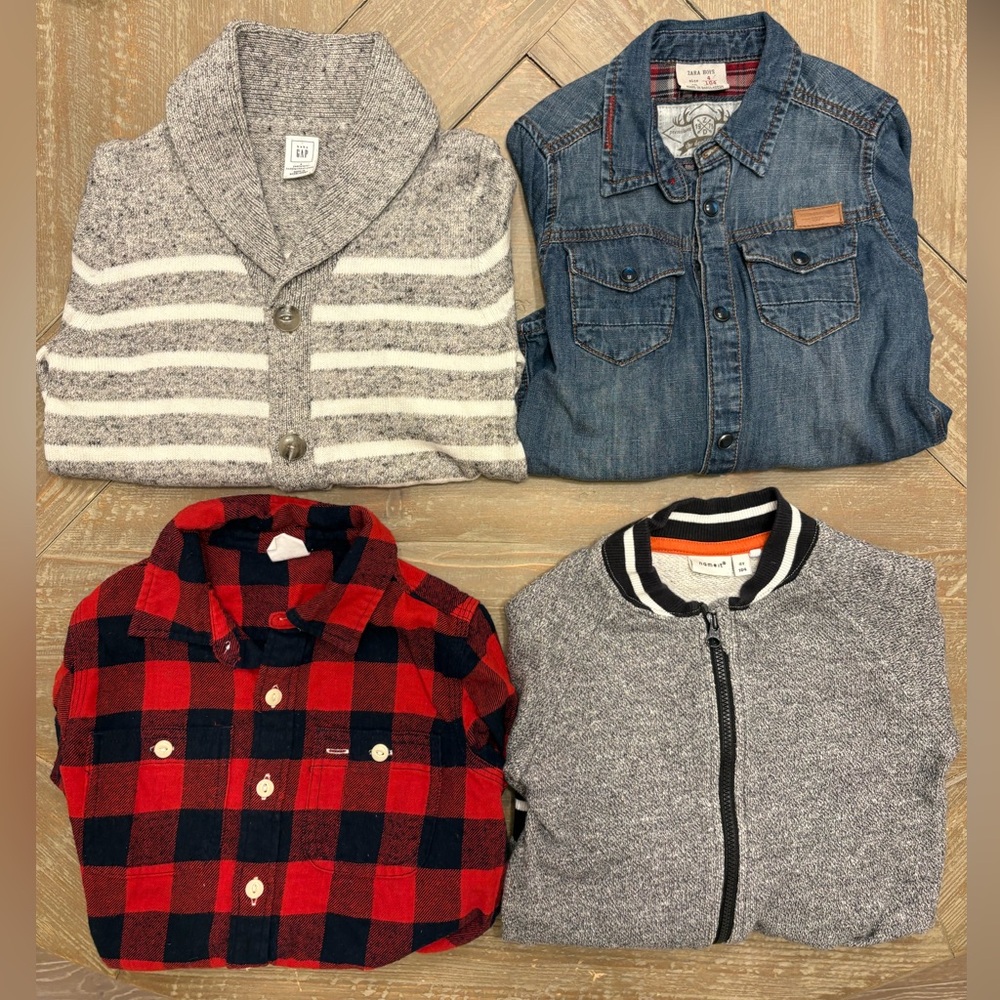 High Quality Boys Bundle - cotton Gap & Zara- 4 yrs